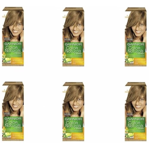 Краска для волос Garnier (Гарньер) Color Naturals Creme, тон 7 - Капучино х 6шт