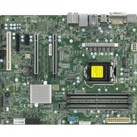 Материнская плата ATX Supermicro MBD-X12SAE-B LGA1200, W480, 4*DDR4(2933), 4*SATA 6G RAID, M.2, 5*PCIE, 2.5Glan, Glan, USB Type-C, 5*USB 3.2, HDMI, DP