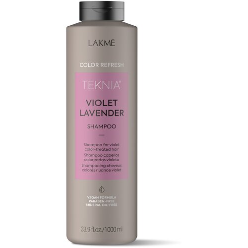 Шампунь для обновления цвета фиолетовых оттенков волос lakme teknia refresh violet lavender маска для обновления цвета фиолетовых оттенков волос 1000 г 1000 мл банка