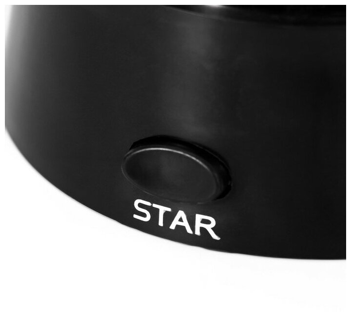 Ночник-проектор "Скейтер" LED USB/от батареек черный 10,8х10,8х11,5 см - фотография № 7