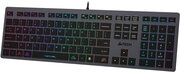 Клавиатура A4Tech Fstyler FX60 серый USB slim LED (FX60 GREY / NEON)