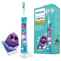 Звуковая зубная щетка Philips Sonicare For Kids HX6322/04, aqua