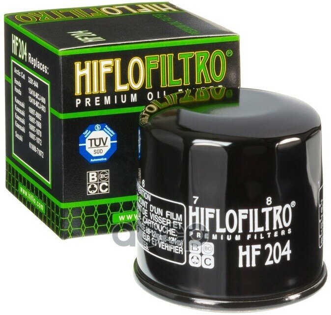 Фильтр Масляный Hiflofiltro Hf204 Hiflo filtro арт. HF204