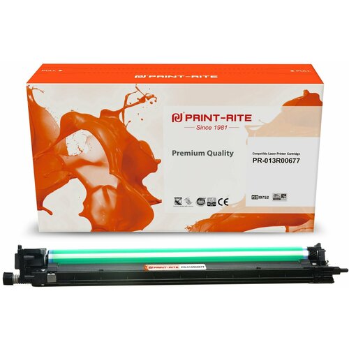 Print-Rite Фотобарабан совместимый ПринтРайт Print-Rite PR-013R00677 013R00677 Photoconductor Drum 76K