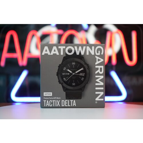Garmin Tactix Delta Sapphire Edition DLC - Черное покрытие с черным ремешком 13722900₽