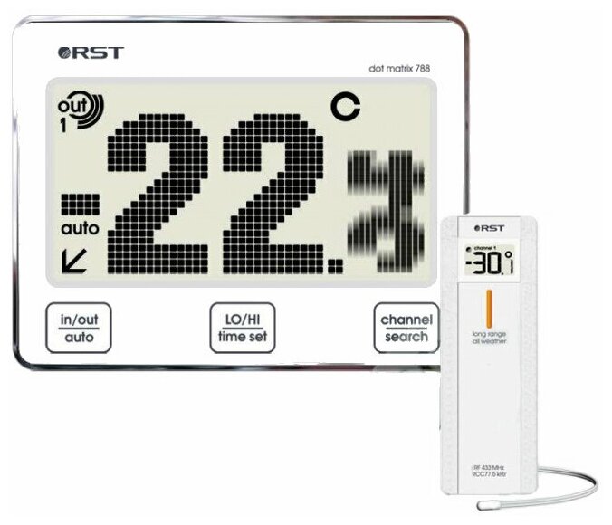 Термометр цифровой Rst - фото №1