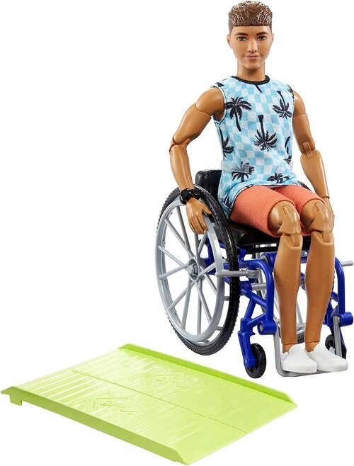 Кукла Кен брюнет Barbie в инвалидном кресле