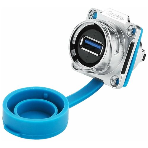 Разъем USB 3.0 / USB коннектор / блочный , водонепроницаемый 2 шт.