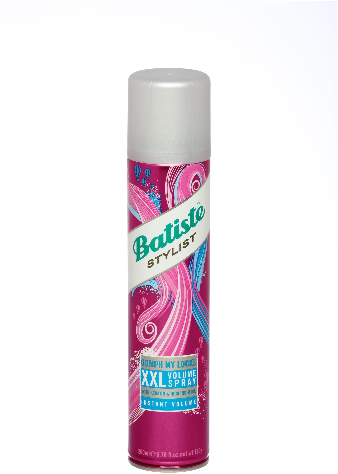 Batiste сухой шампунь XXL Volume Spray для экстра объема волос, 200 мл