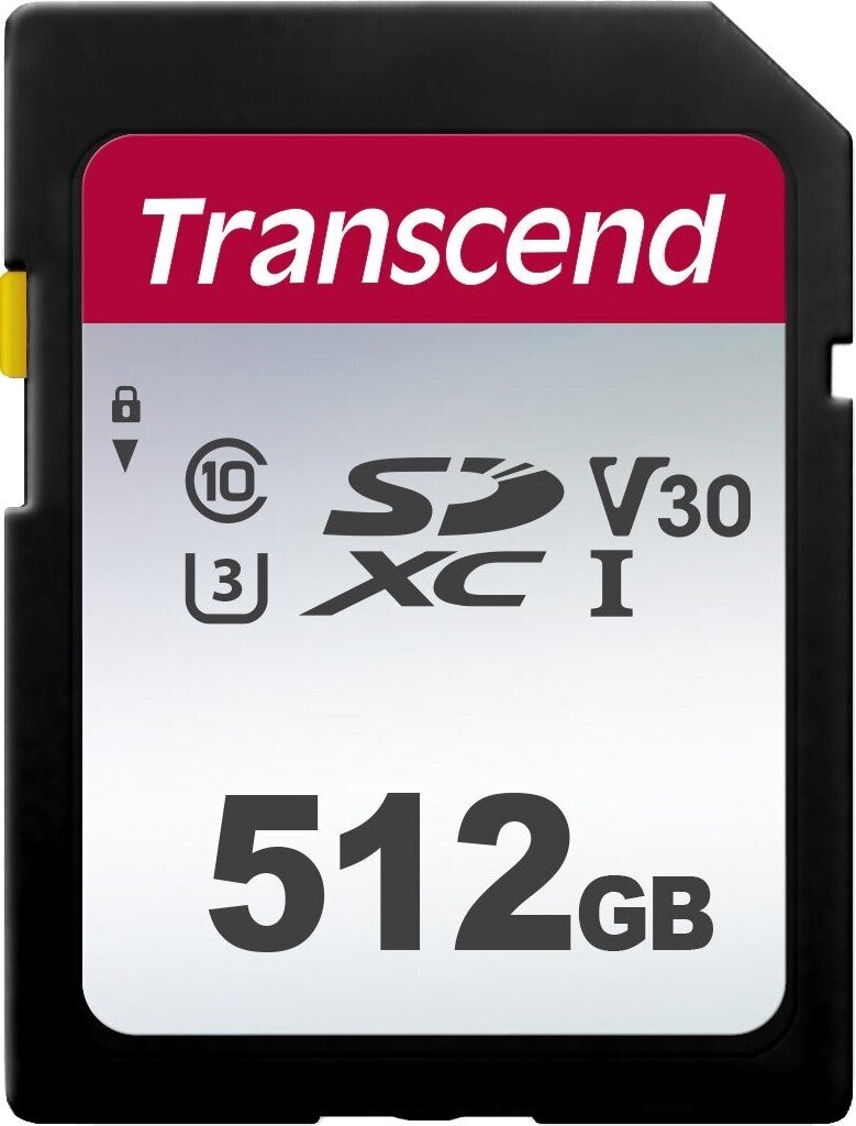 Карта памяти 512GB Transcend microSDXC 300S, A1/UHS-I/V30/U3/Class 10, 95/40MB/s - фото №8