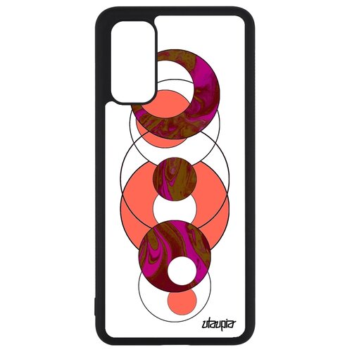 фото Чехол на телефон galaxy s20, s20 5g, "круги" геометрия узор utaupia