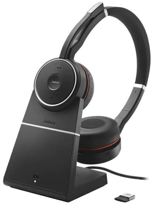 Гарнитура Jabra Evolve 75 Stereo MS Charging stand & Link 380а (7599-842-199 )