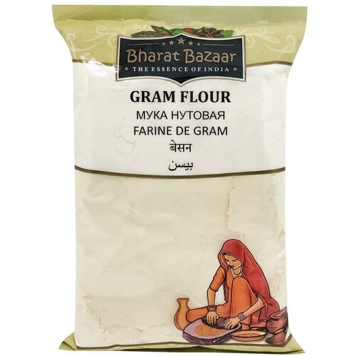 Нутовая мука (chickpea flour) Bharat Bazar | Бхарат Базар 500г