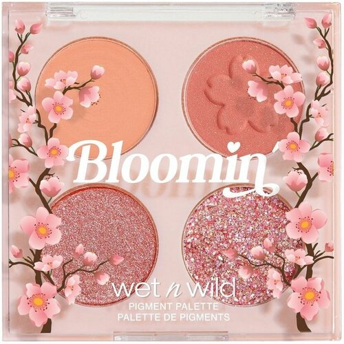 Wet n Wild Тени для век в палетке Bloomin Pigment palette garden party