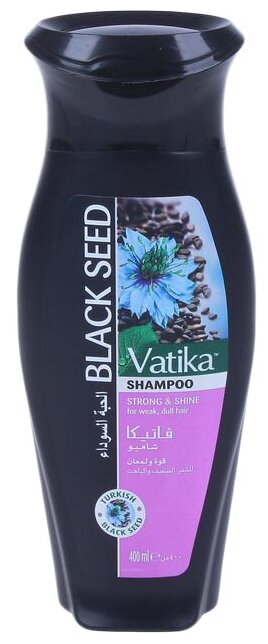 Шампунь для волос Dabur VATIKA BLACK SEED - Сила и блеск 400 мл Dabur 1865376 .