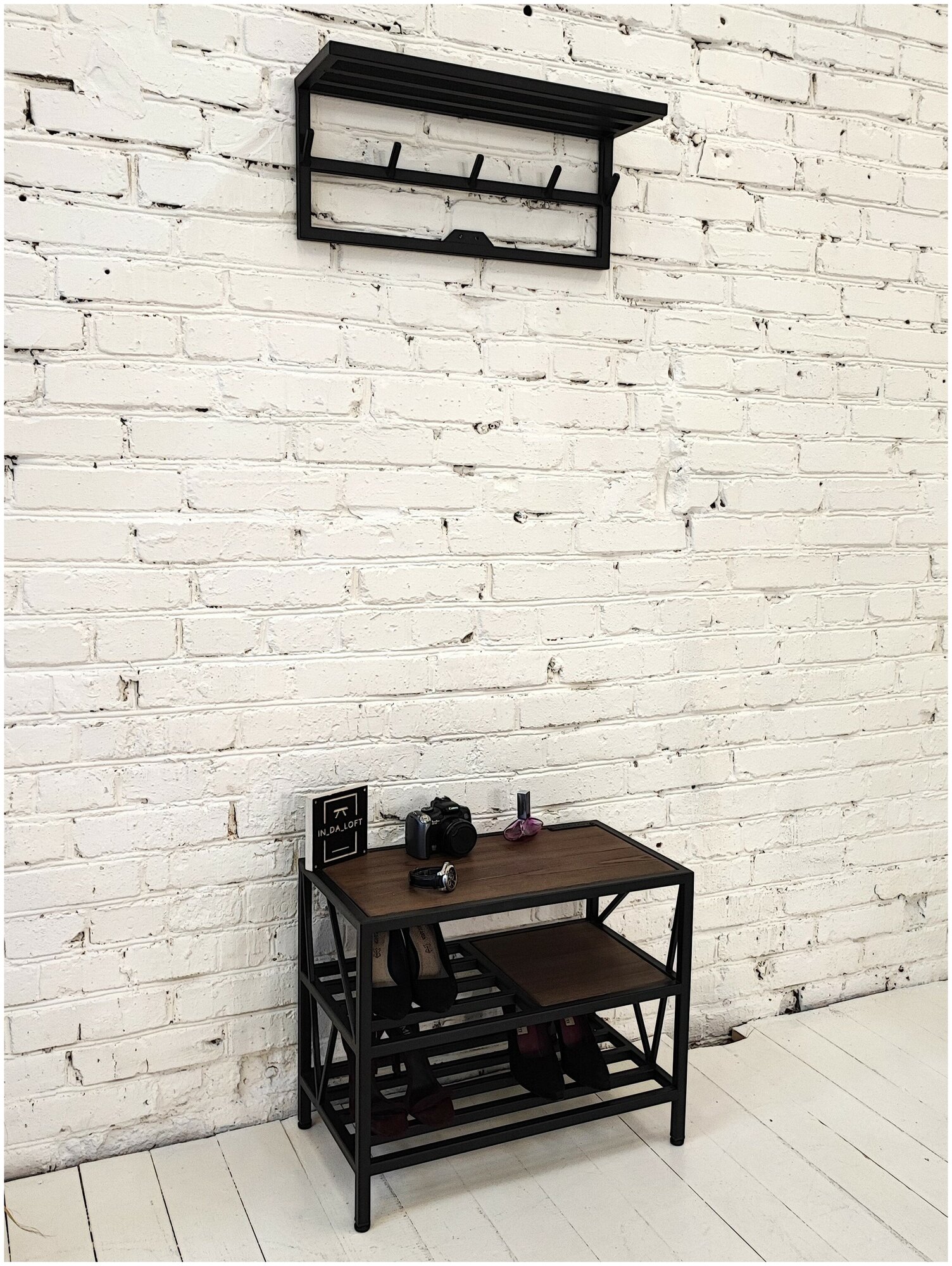 фото Комплект мебели для прихожей в стиле Лофт бренда IN_DA_LOFT