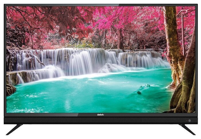 Телевизор BBK 43LEX-8161/UTS2C, 43", Ultra HD 4K, черный