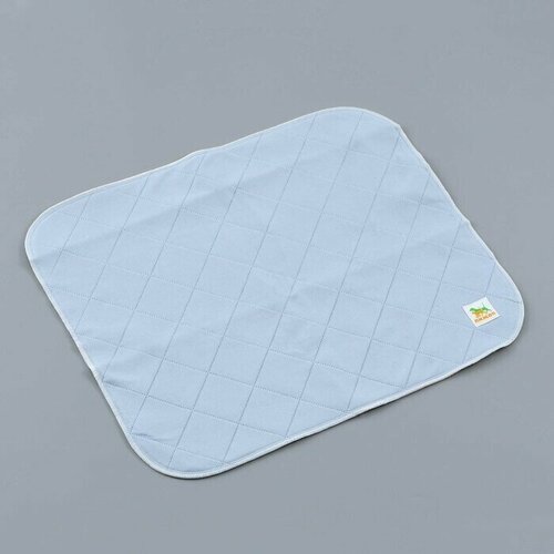 Пелёнка для животных многоразовая впитывающая 60 х 50 см серый 1080₽