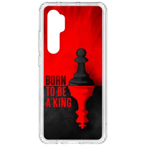 фото Чехол на xiaomi mi note 10 lite kruche print born to be a king кruче