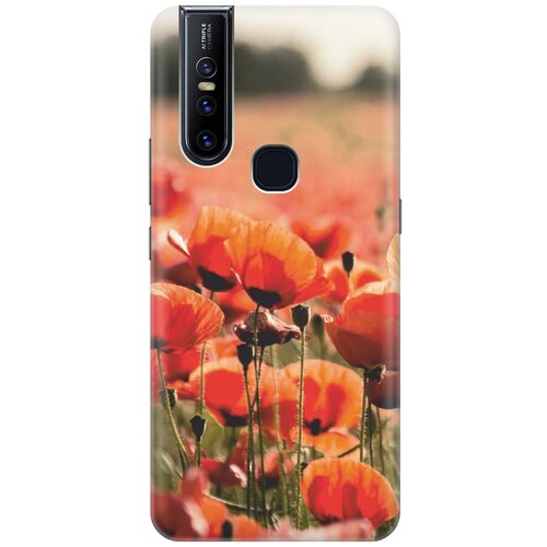 фото Re:pa накладка transparent для vivo v15 с принтом "маки"