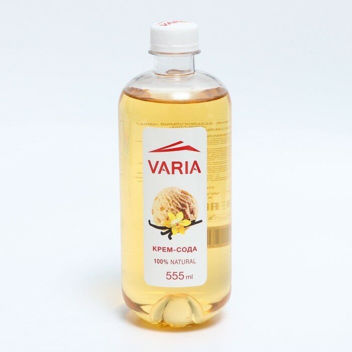Лимонад "VARIA" Крем-сода газ 0,55 - фотография № 5
