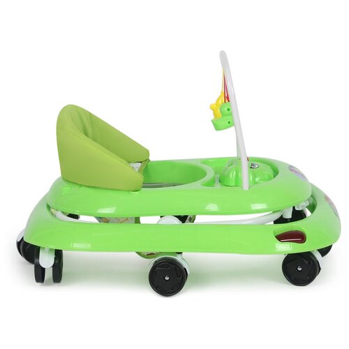 Ходунки Маленький водитель, 8 колес, муз, игр. (Alis) (зеленый) ходунки детские buggy с погремушками 6 колес alis цвет зеленый