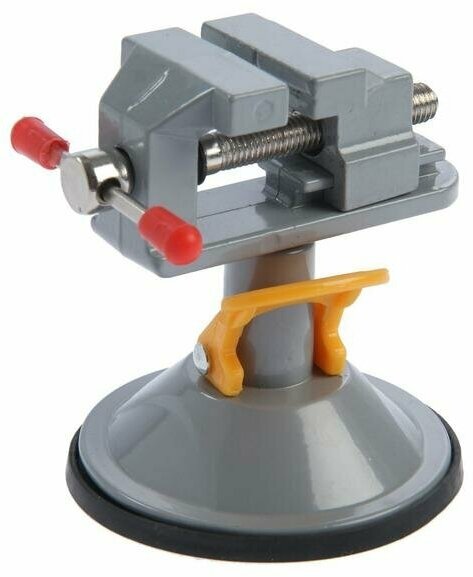 Мини-тиски алюминиевые тундра, крепление на присоске, поворотные на 180гр, 35 мм — купить в интернет-магазине Маркетбокс на Яндекс Маркете