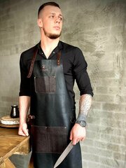 Manufactura HardSkin Фартук кожаный мужской для повара для гриля и барбекю
