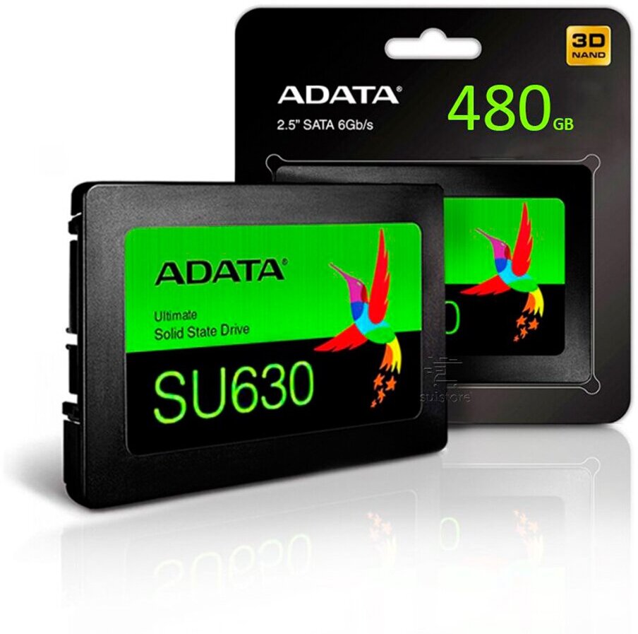 SSD накопитель A-DATA Ultimate SU630 480Гб, 2.5", SATA III - фото №2