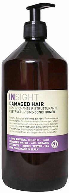 Insight кондиционер Damaged Hair Restructurizing для восстановления поврежденных волос, 900 мл