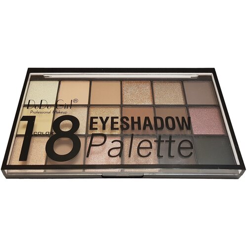 Палетка теней для глаз DoDo Girl 18 Colors Eyeshadow Palette, 18 оттенков, набор 02 палетка теней для глаз dodo girl 18 colors eyeshadow palette 18 оттенков набор 01