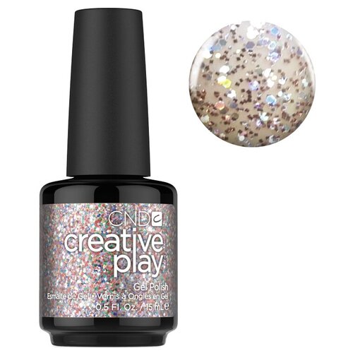 CND Гель-лак Creative Play, 15 мл, #510 Flashy Affair serebro гель лак glitter светло розовый голографик