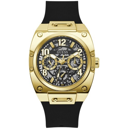Наручные часы GUESS Trend GW0569G2, черный, золотой