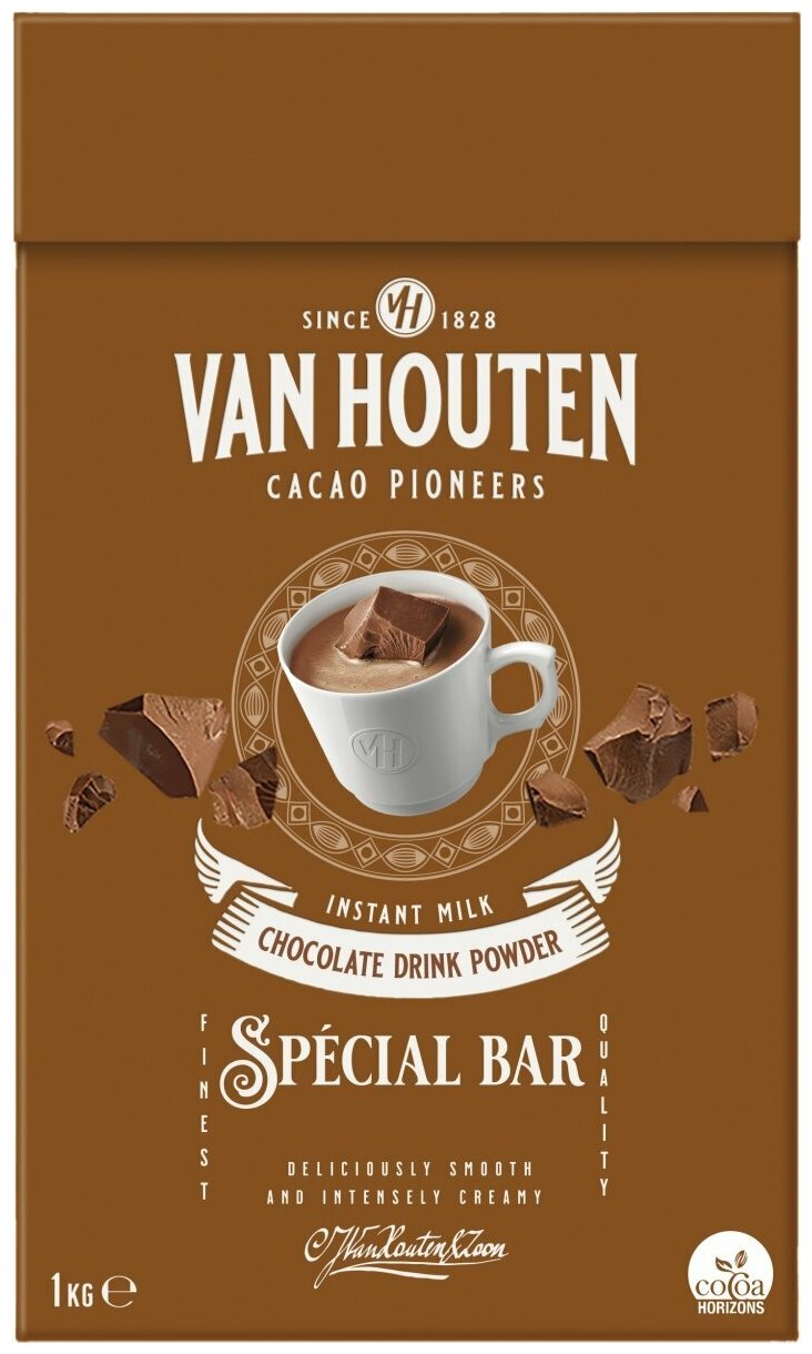 Van Houten какао растворимый напиток Special Bar 1000 г 32% какао VM-51103-V61 - фотография № 1