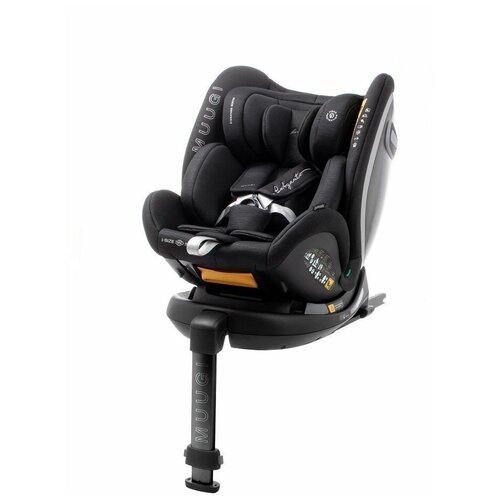 Автокресло 0+/1/2/3 BabyAuto Muugi i-Size Black Line