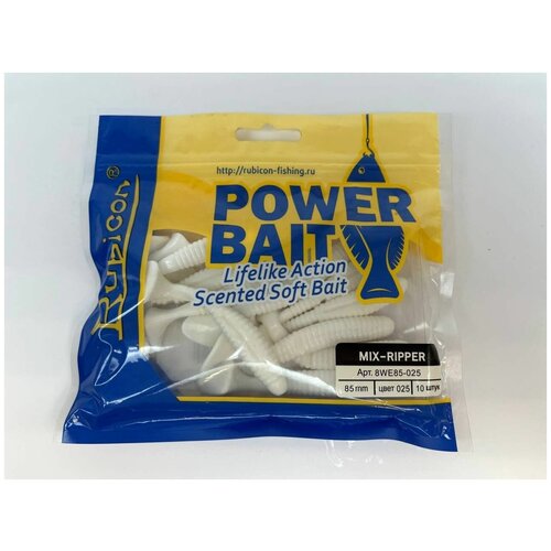 Силиконовая приманка Rubicon Power Bait Белый 440₽