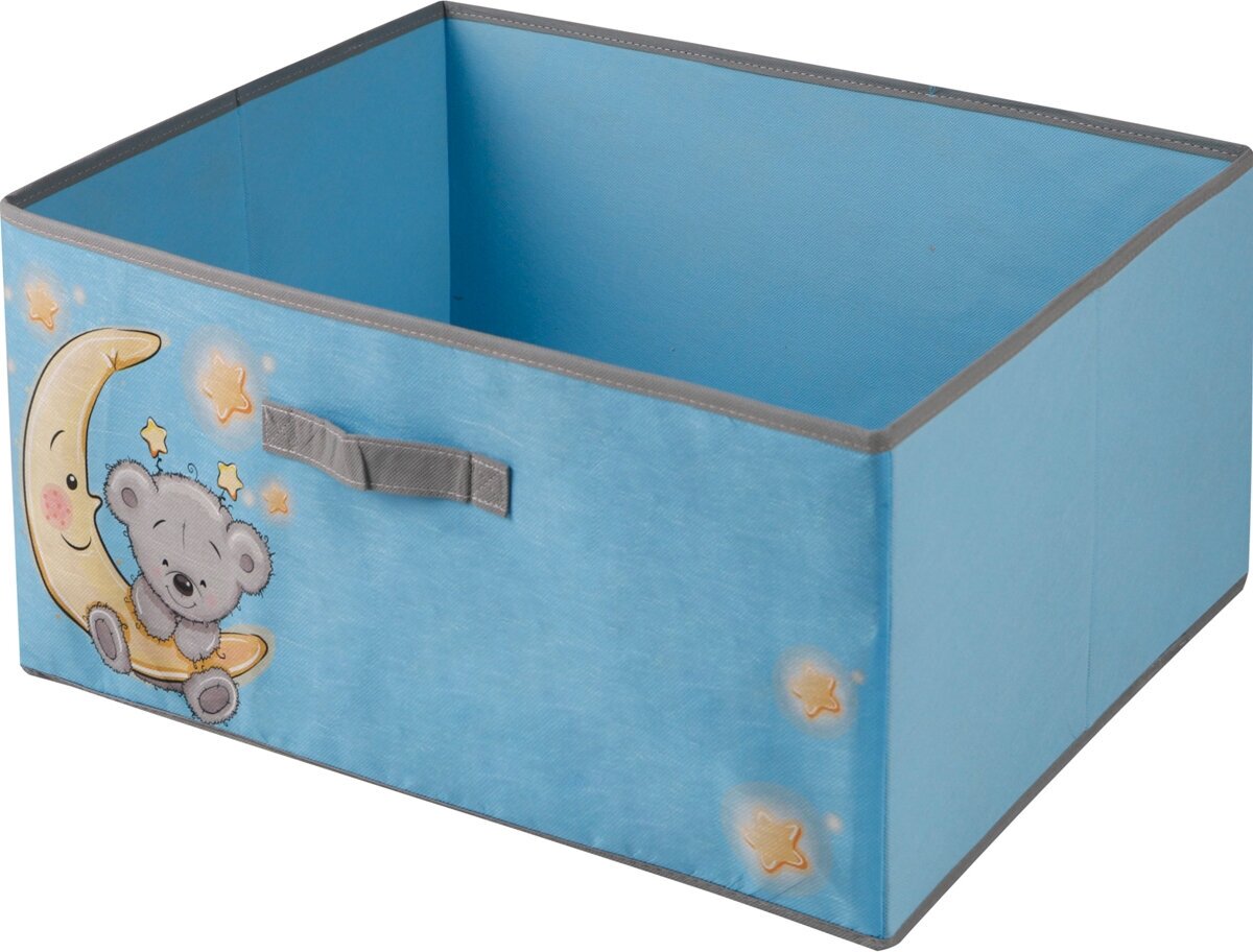 Короб для хранения Handy Home "Мишка", цвет: голубой, 54х40х25 см