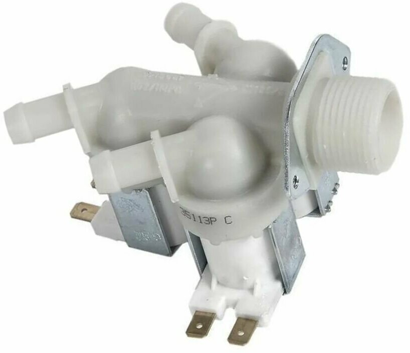 Электромагнитный клапан воды для стиральной машины INDESIT индезит 375215, 051557
