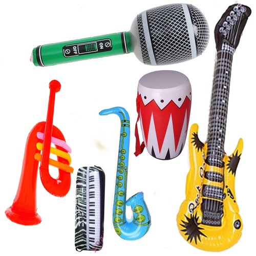 Надувные игрушки музыкальные инструменты арт 2