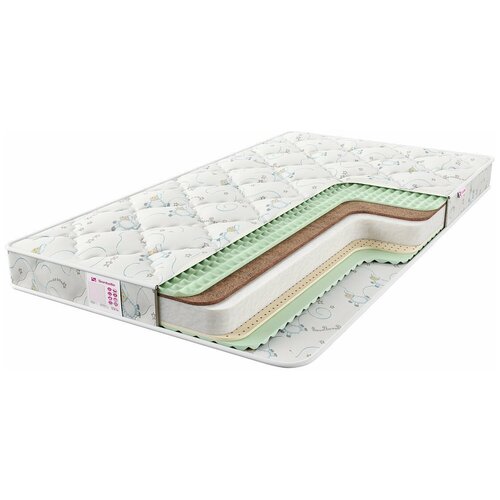 фото Матрас детский sontelle teeny misha, белый/серый