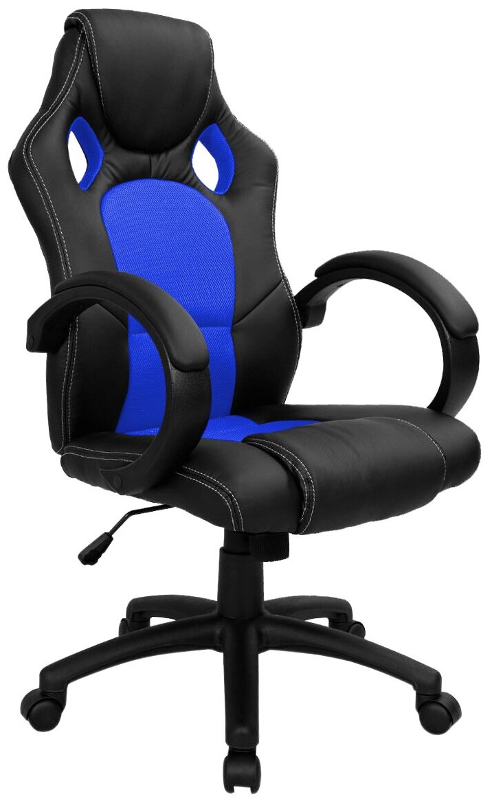Компьютерное кресло COSTWAY ZK8033 игровое (черный)