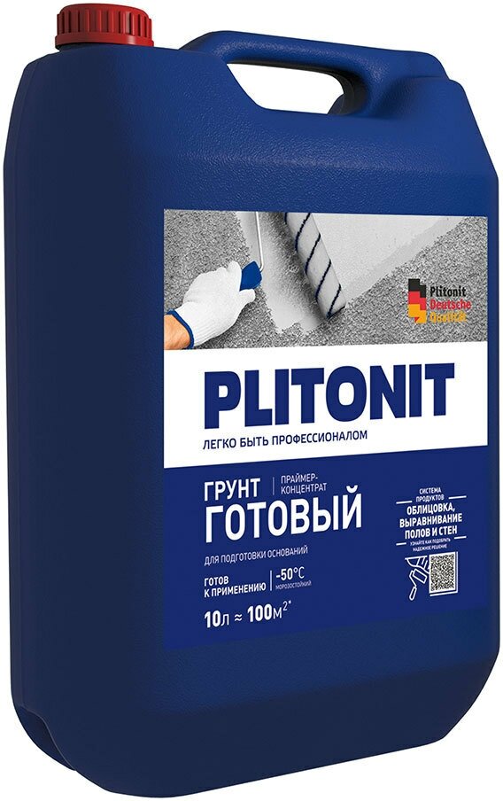 Грунт Plitonit Готовый 10 л