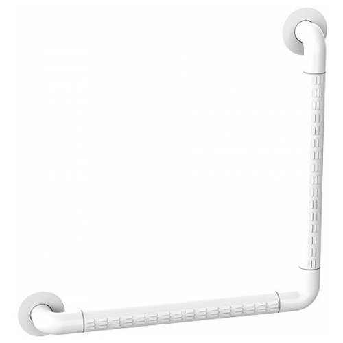 BRIMIX - Поручень - ручка угловой для инвалидов универсальный белый диаметр трубы 35 мм 943