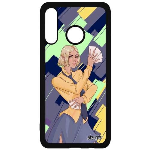 фото Чехол на смартфон huawei p30 lite, "фокусник" эльф аниме utaupia