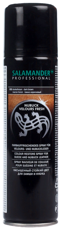 Salamander Аэрозоль-краска Nubuk/Velours Fresh