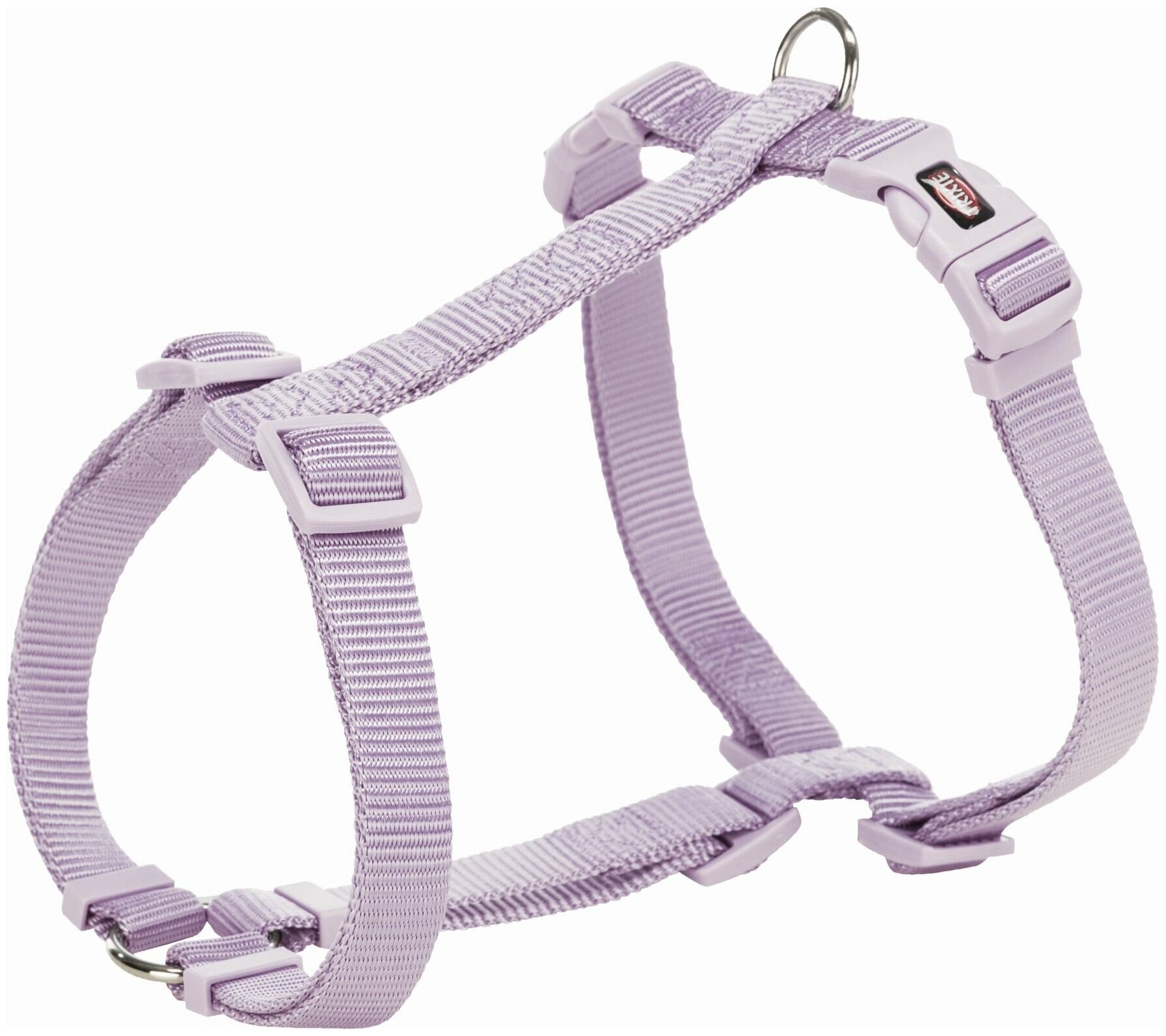 Шлейка для собак Trixie Premium H-Harness XS–S нейлон папайя 10 мм 30 – 44 см (1 шт) - фотография № 8