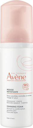 AVENE Очищающая пенка для снятия макияжа, 150 мл