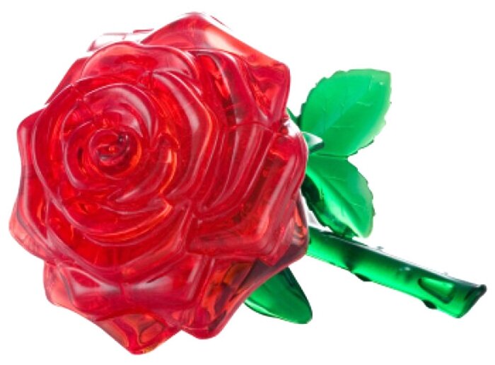 3D головоломка «Роза» красная