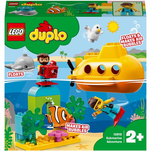 Конструктор LEGO DUPLO 10910 Путешествие субмарины, 24 дет.