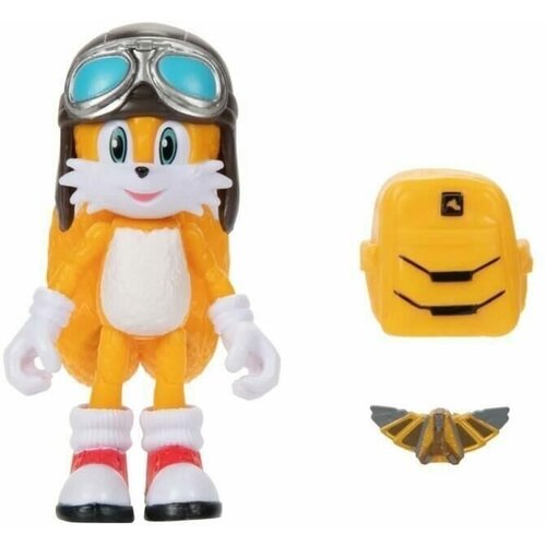 Фигурка Тейлз (Tails) с рюкзаком - Sonic The Hedgehog 2, Jakks Pacific